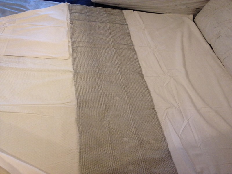 ผ้าขัดกระทะเครื่องรีด + ลงแว็กซ์ในตัว (Wax conditioning cloth)